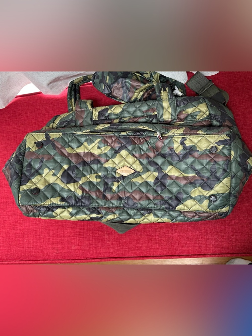 MZ WALLACE Jim Travel Bag Camo - Picture 7 of 12